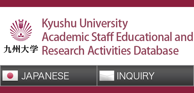 Kyushu University Academic Staff Educational and Research Activities Database